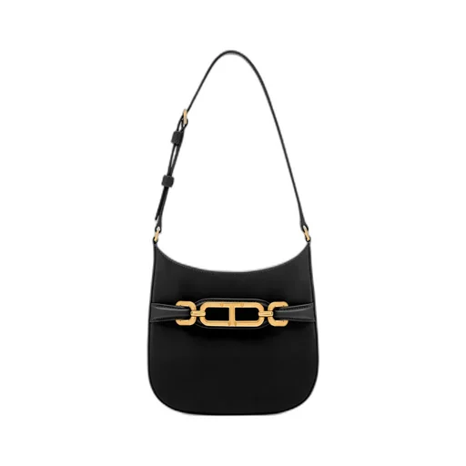 Tom Ford Logo Engraved Chain Detailed Shoulder Bag