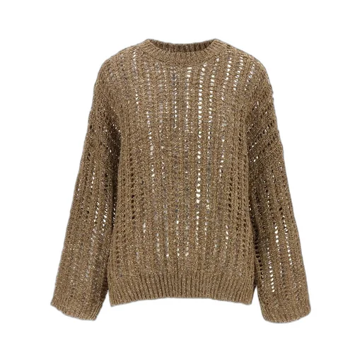 Brunello Cucinelli Crewneck Drop Shoulder Jumper