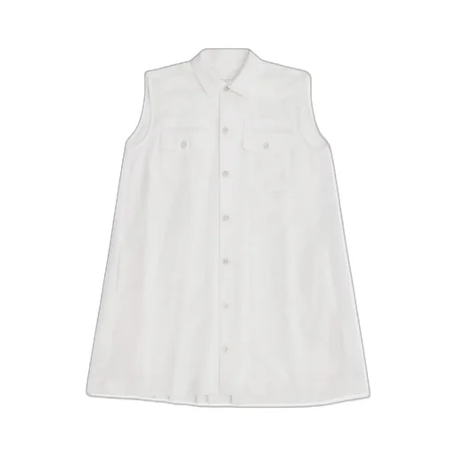 Sleeveless Pocket Mini Dress