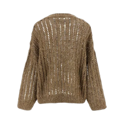 Brunello Cucinelli Crewneck Drop Shoulder Jumper