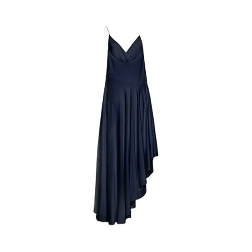 Matte Jersey Asymmetrical Slip Dress