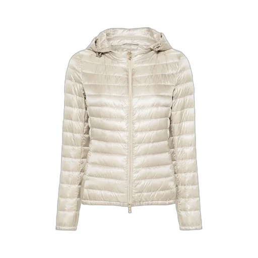 Zip-Up Hooded Down Jacket