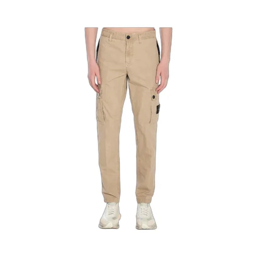 Stone Island Brushed Old Effect Slim Fit Cargo Trousers