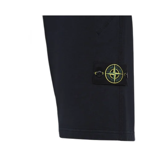 Stone Island Logo-Patch Drawstring Shorts