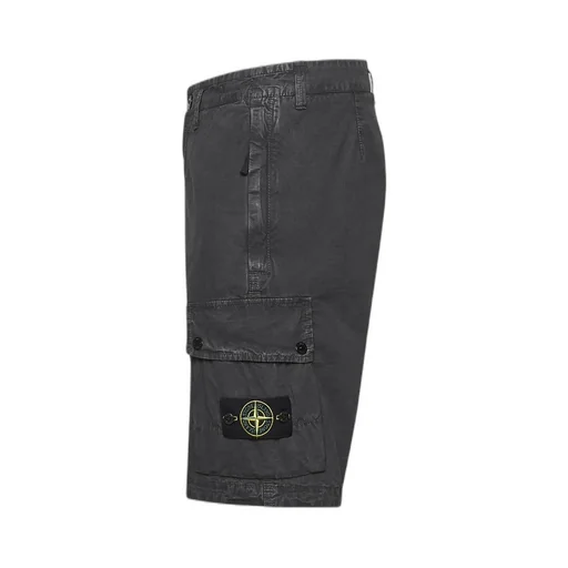 Stone Island Compass Patch Bermuda Shorts