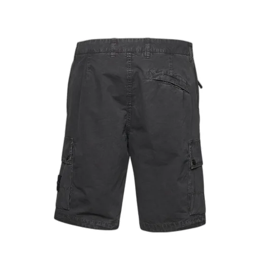 Stone Island Compass Patch Bermuda Shorts