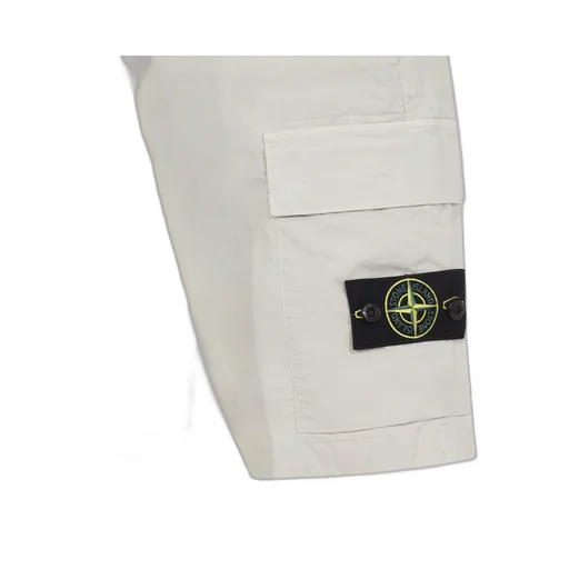 Stone Island Logo Patch Cargo Shorts