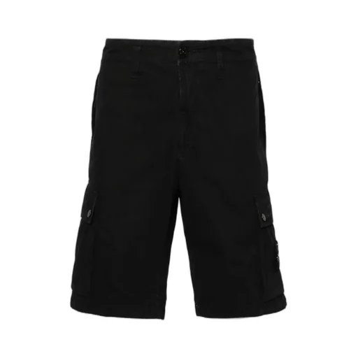 Stone Island Compass Patch Bermuda Shorts