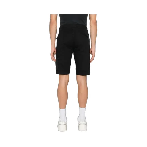 Stone Island Compass Patch Bermuda Shorts