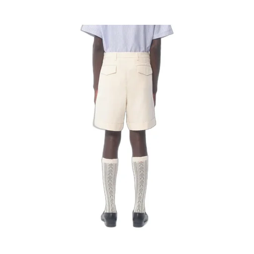 Valentino Turn-Up Hem Bermuda Shorts