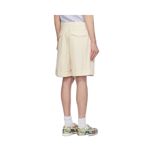 Valentino Turn-Up Hem Bermuda Shorts