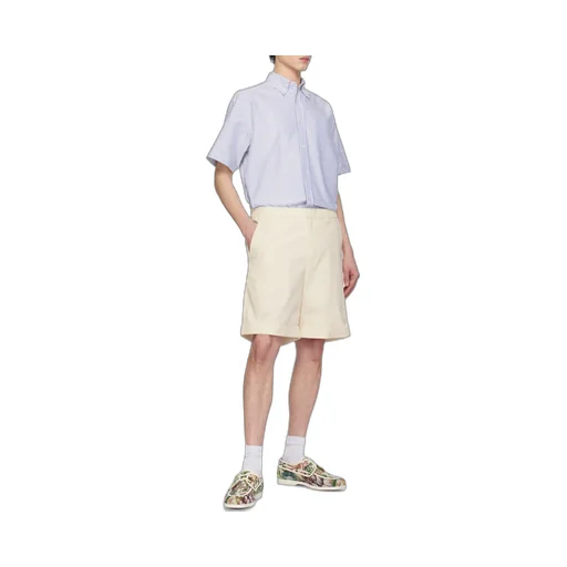 Valentino Turn-Up Hem Bermuda Shorts