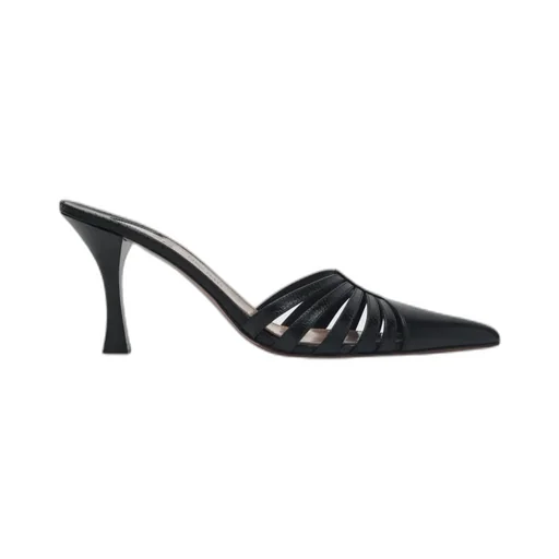 Pointed High-Heeled Sandals