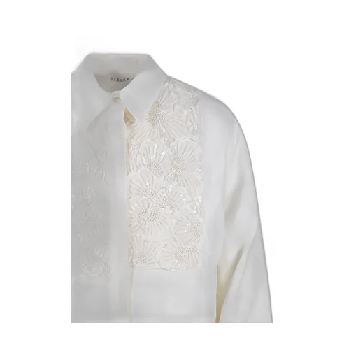 P.A.R.O.S.H. Embellished Long Sleeve Top