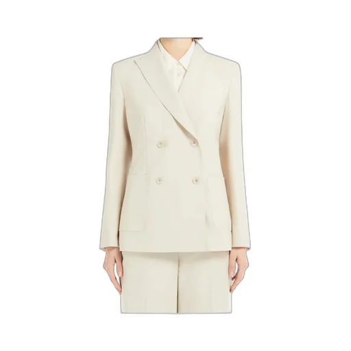 Weekend Max Mara Nervoso Double-Breasted Tailored Blazer