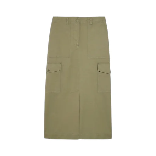 Weekend Max Mara Slit-Detailed Cargo Skirt