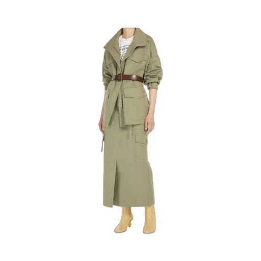 Weekend Max Mara Slit-Detailed Cargo Skirt