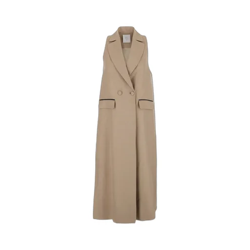 Eleventy Double Breasted Sleeveless Coat