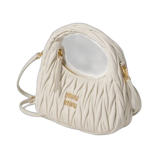 Miu Miu Matelassé Zipped Handbag