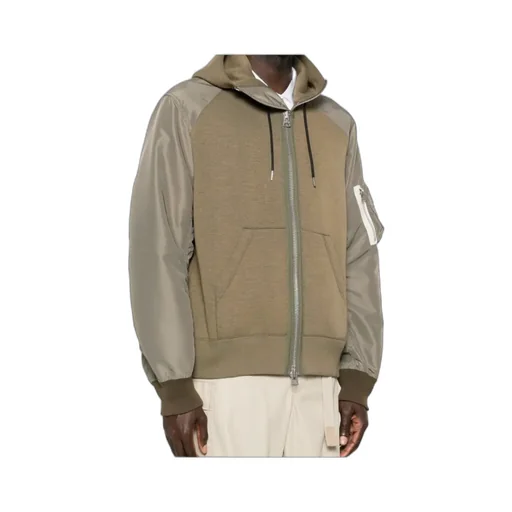 Panelled Hoodie