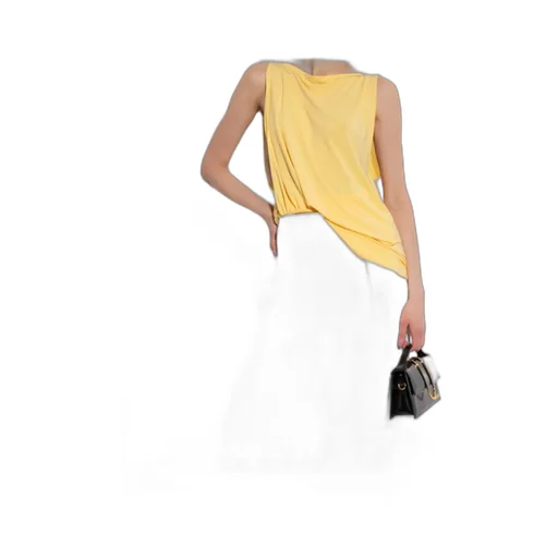 Jacquemus Le Haute Peplo Twist Detailed Top