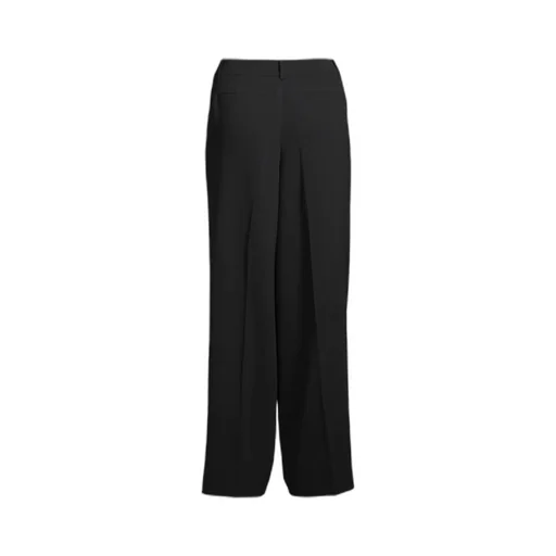 Pleated Wide-Leg Pants