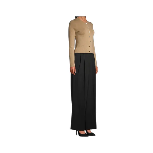 Pleated Wide-Leg Pants