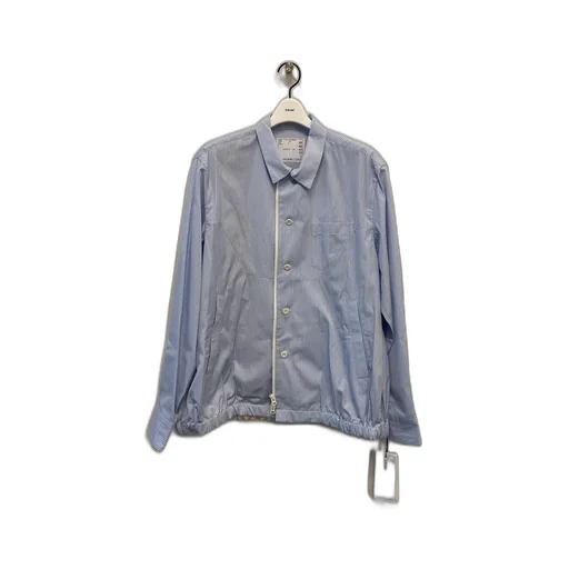 Striped Poplin Jacket
