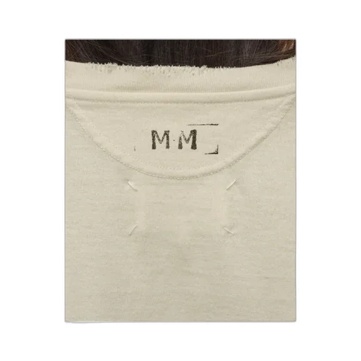 Maison Margiela Logo-Printed Round-Neck Jumper