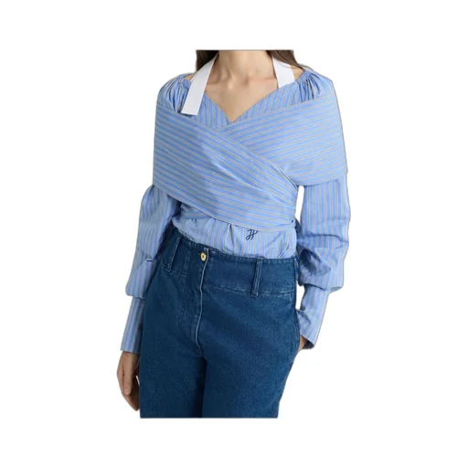 Patou Off-Shoulder Wrap Top