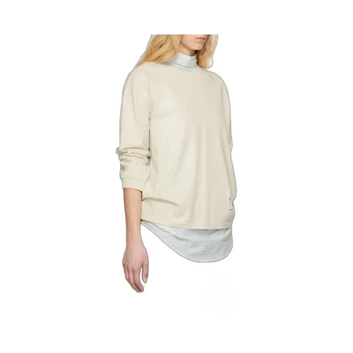 Maison Margiela Logo-Printed Round-Neck Jumper