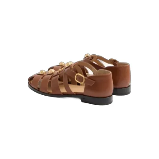 Valentino	Vlogo Signature Embellished Fisherman Sandals