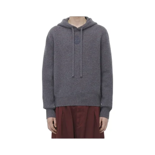 Skull-Embroidered Hoodie