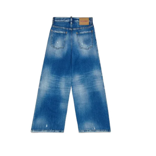 Dsquared2 Kids Distressed Flared Jeans
