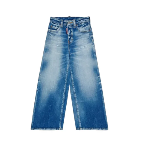 Dsquared2 Kids Distressed Flared Jeans