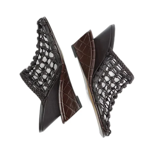 Jacquemus The Double Woven Shoes