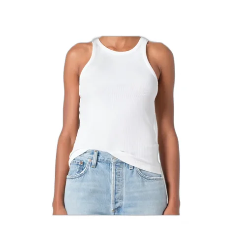Agolde Rayne Crewneck Tank Top