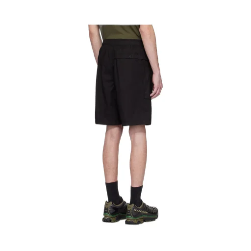 Stone Island Logo Patch Bermuda Shorts