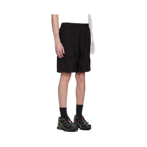 Stone Island Logo Patch Bermuda Shorts