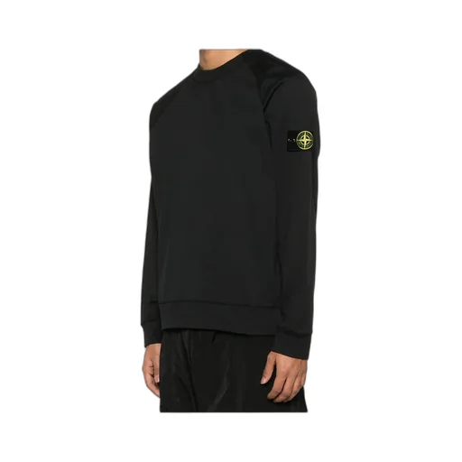 Stone Island Compass Patch Crewneck Sweatshirt