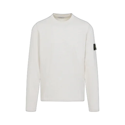 Stone Island Logo Patch Crewneck Sweatshirt