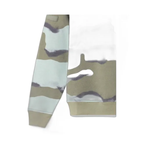 Stone Island Junior Reversible Camouflage Printed Sweatshirt