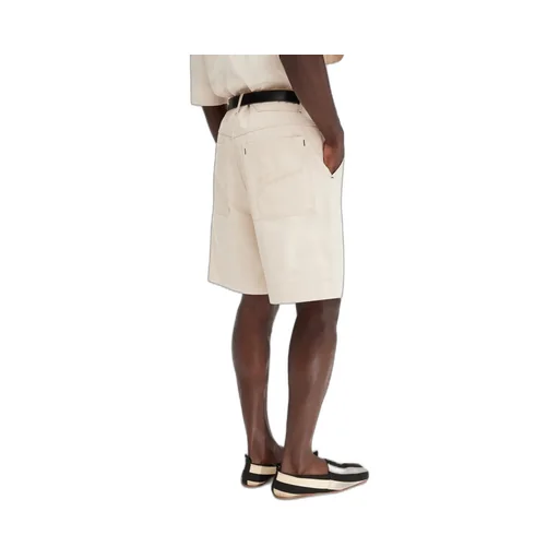 Denim Bermuda Shorts