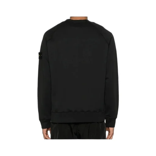 Stone Island Compass Patch Crewneck Sweatshirt
