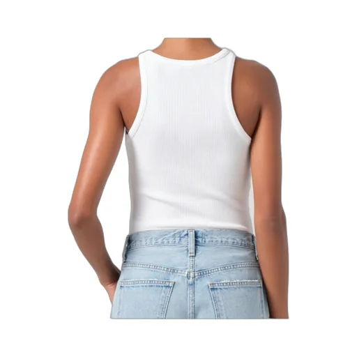 Agolde Rayne Crewneck Tank Top