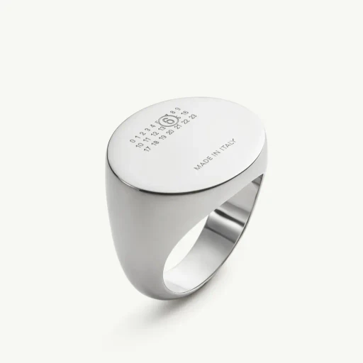 Numeric Oval Ring