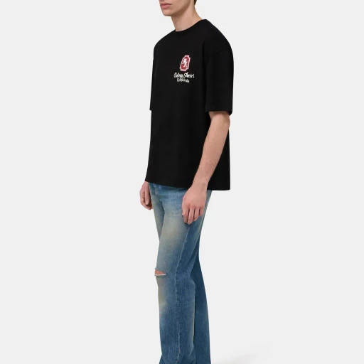 Ma Chateau Oversized Tee - Black