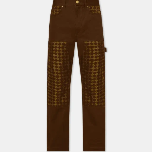 Ma Quad Jacquard Carpenter - Dark Brown