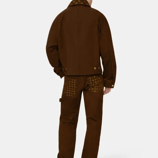 Ma Quad Jacquard Carpenter - Dark Brown