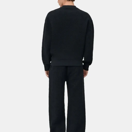 Ma Quad Oversized Crew - Black